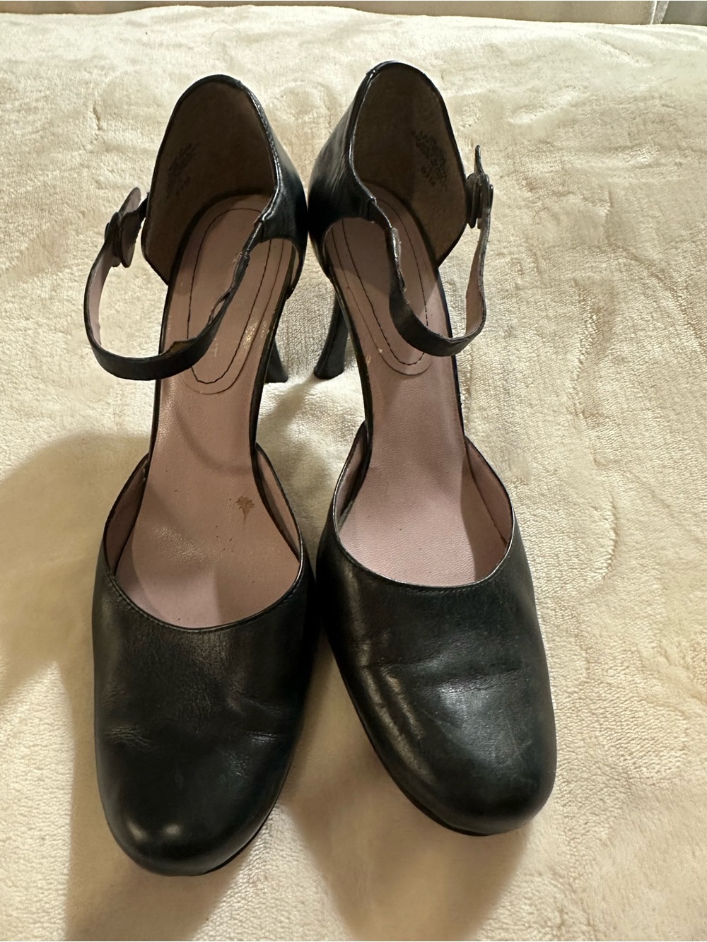 Nine West Black Mary Jane Heels